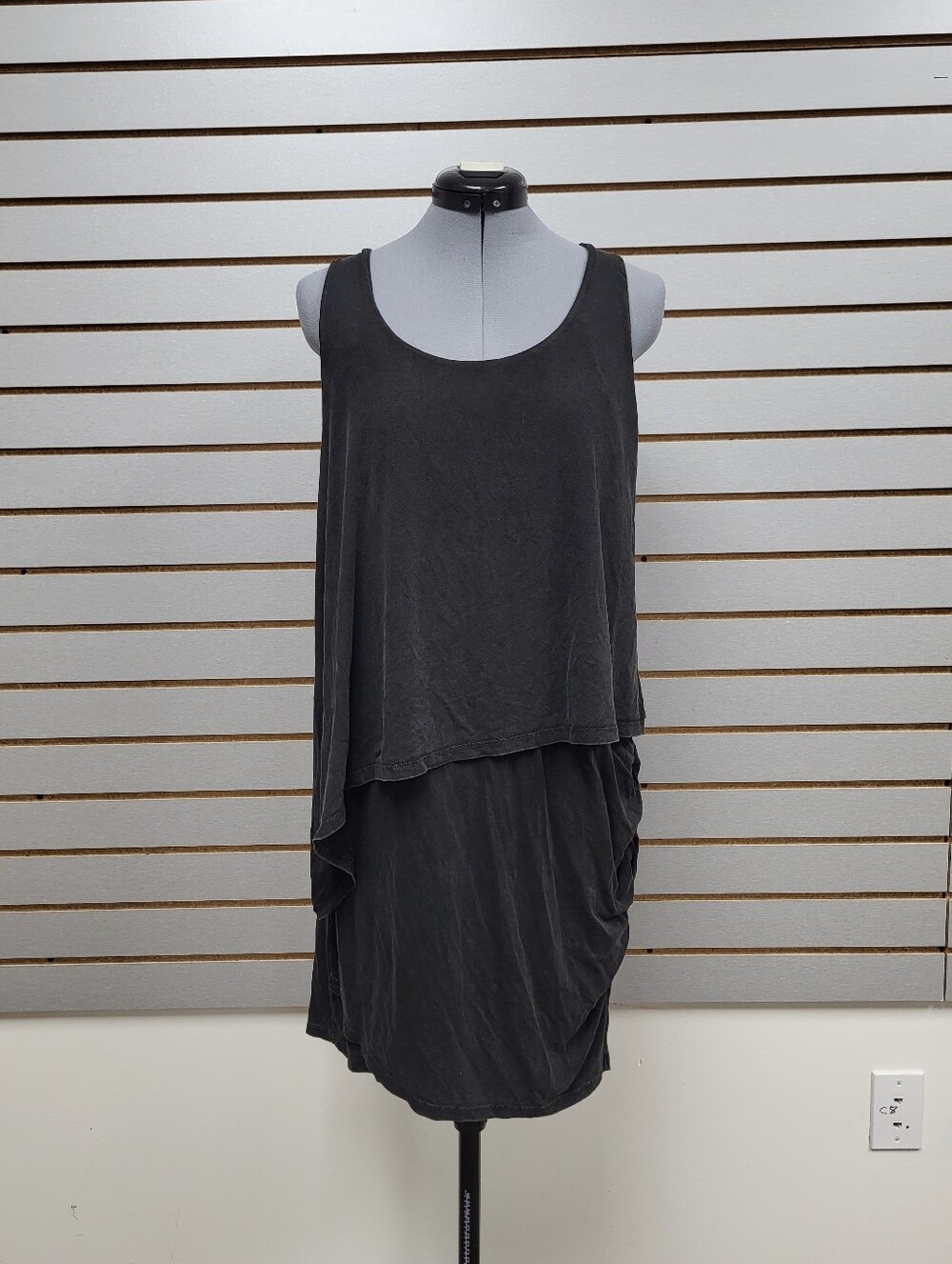 DKNY Jeans Layered Asymmetrical Dress